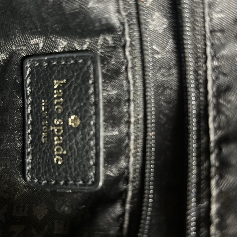 Kate Spade Black Satchel - Picture 7 of 11